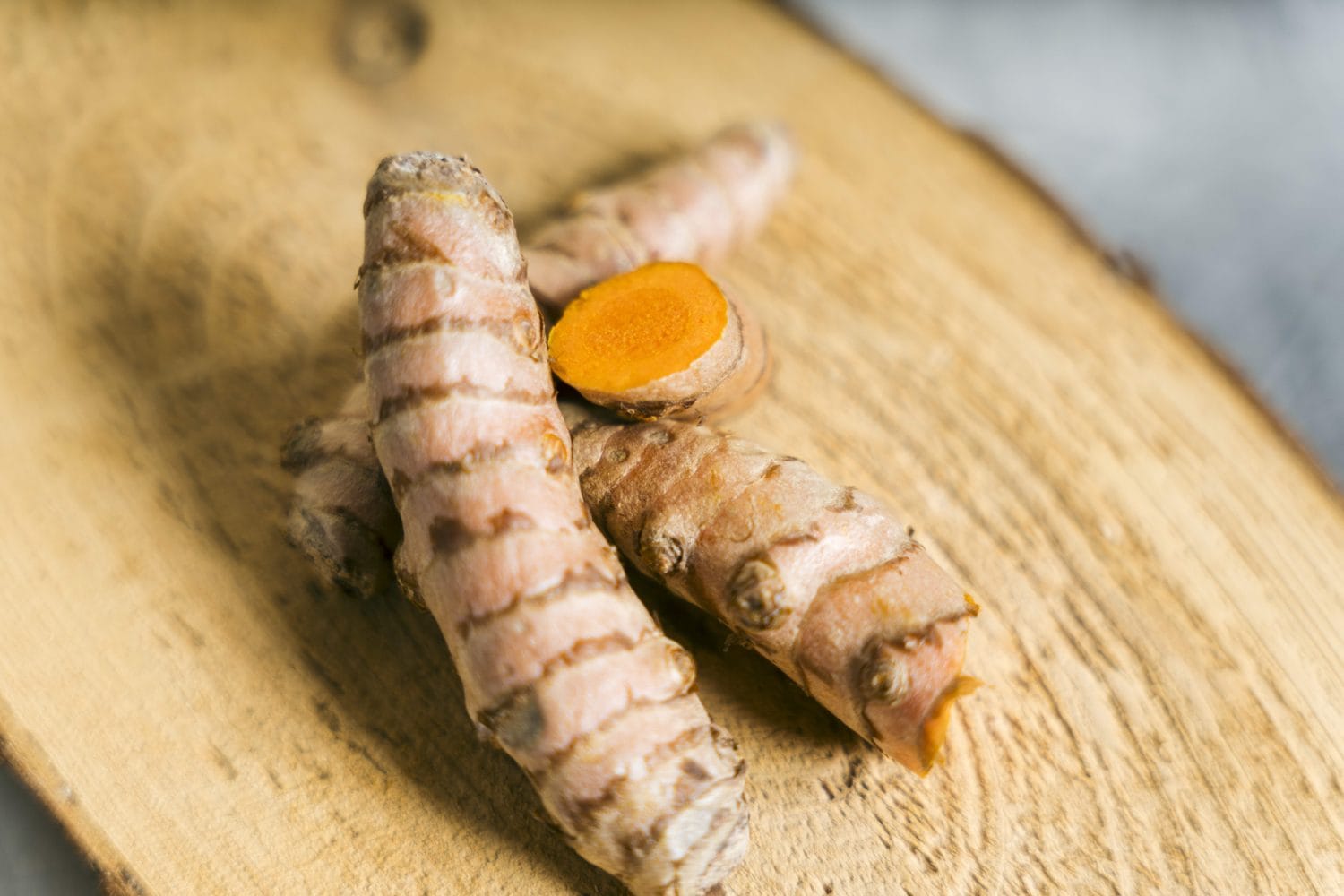 Kurkuma mit schwarzem Pfeffer