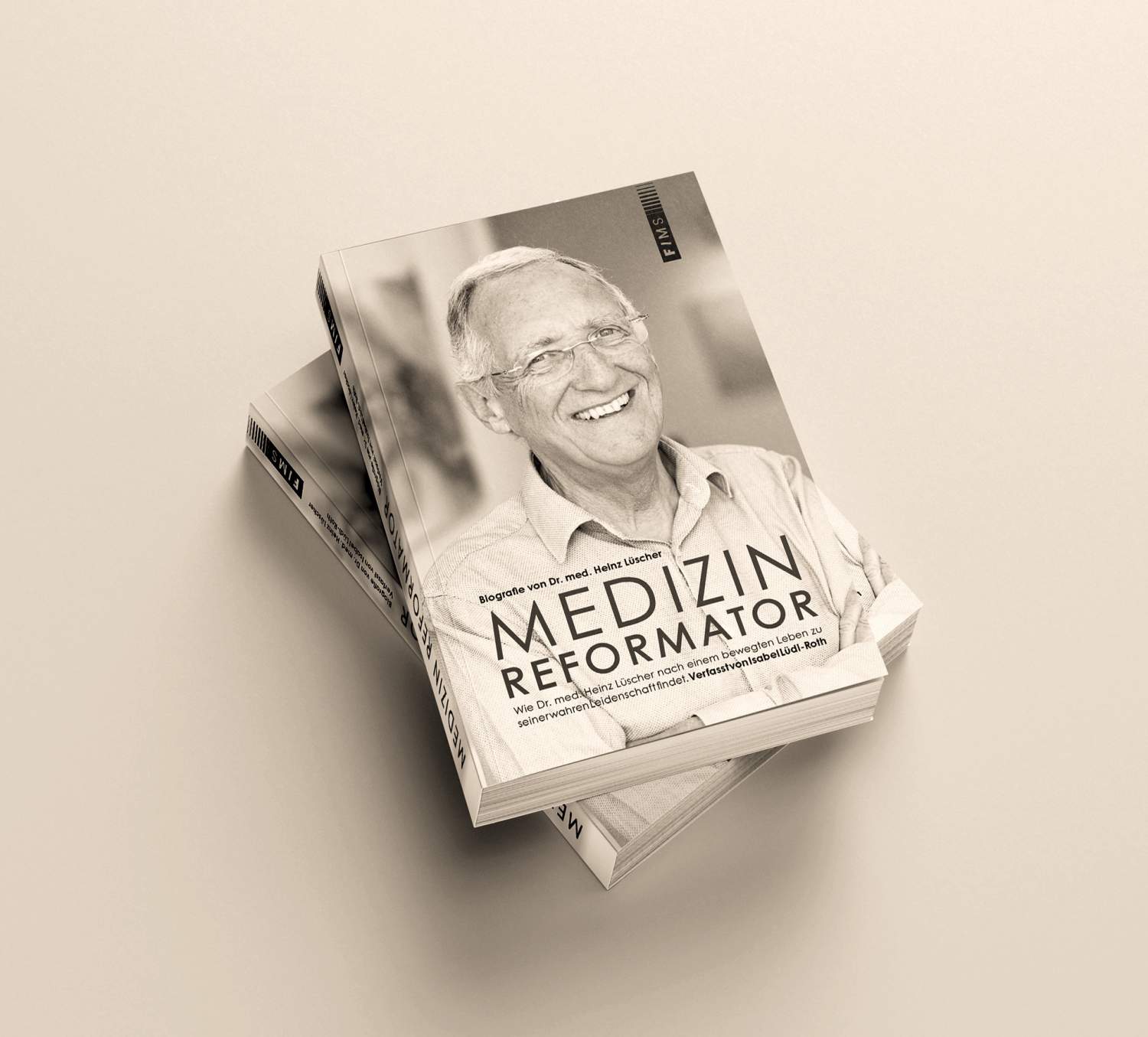 Buch Mockup Heinz Luescher