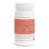 Eine weiße Flasche mit Nahrungsergänzungsmittelkapseln und rotem Etikett zeigt Inhaltsstoffe, Nährwertangaben und Verpackungsdetails auf Deutsch und Englisch. Der Text hebt den Omega-3-Gehalt und die natürliche Krillölquelle hervor.