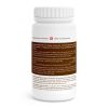 Weiße Flasche mit einem braunen Etikett, auf dem detaillierte Produktinformationen sowohl auf Deutsch als auch auf Englisch aufgeführt sind, darunter Inhaltsstoffe wie Shiitake-Extrakt, L-Theanin und Reishi-Komplex. Die Schweizer Herkunft wird durch die Schweizer Flagge und den Schriftzug „Made in Switzerland“ auf der Flasche hervorgehoben, was die Premium-Qualität dieses Reishi-Komplex-Nahrungsergänzungsmittels unterstreicht.