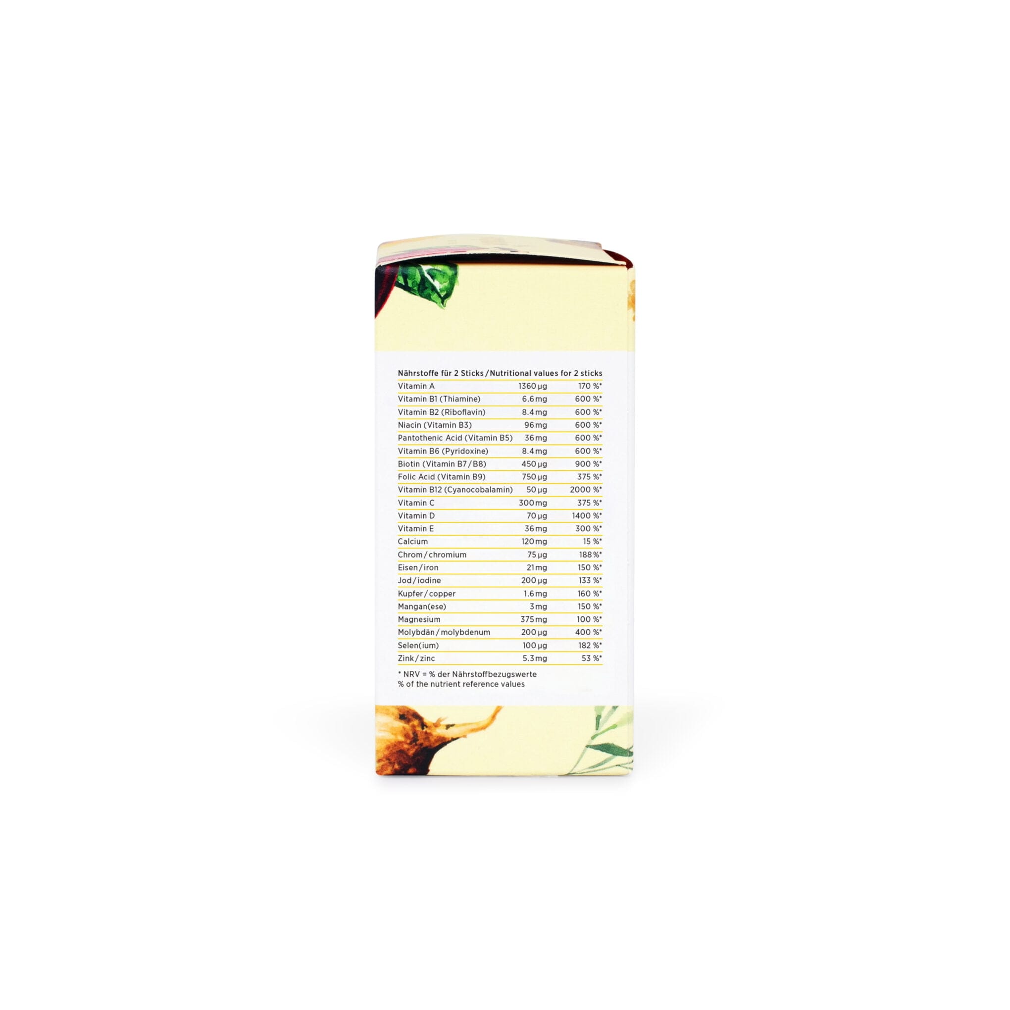 Vitality Shot 30 Sticks à 3 g vegetarisch kingnature