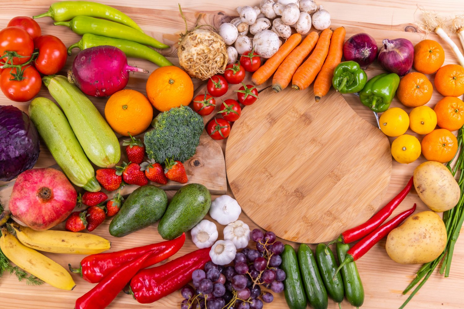 Obst und Gemüse für einen gesunden Stoffwechsel